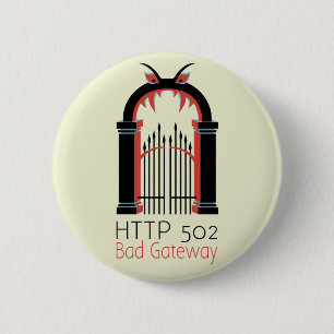 Zugang des Schlecht-502 Button