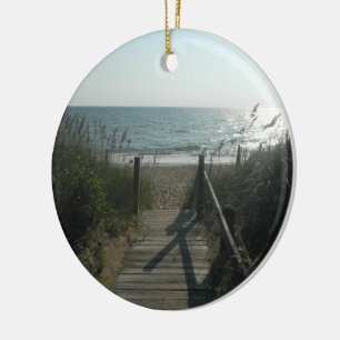 Zugang zum Strand Keramik Ornament
