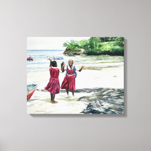 Zugang zur Bucht 2002 Leinwanddruck