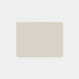 Zugängliche Beige Solid Color Post-it Klebezettel