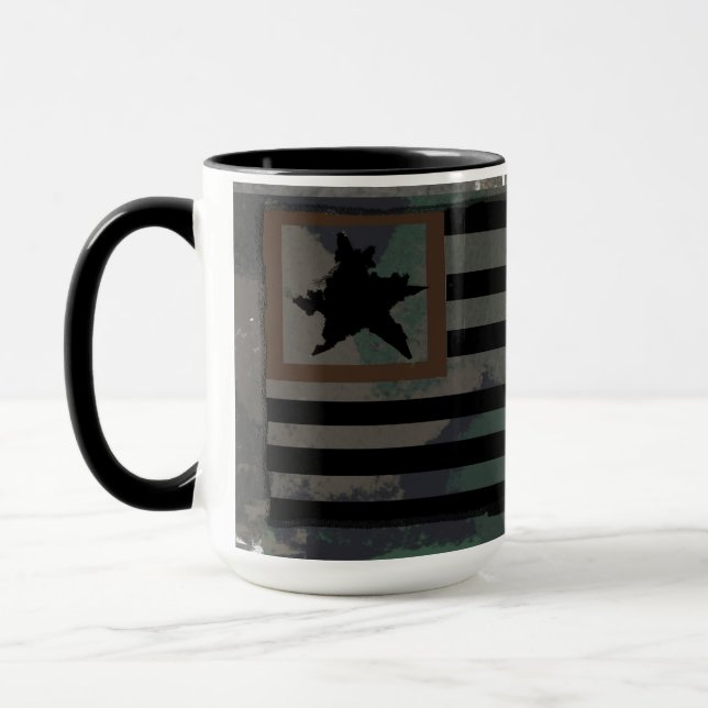 Zugänglicher Wolf : Home of The Brave Tasse (Links)