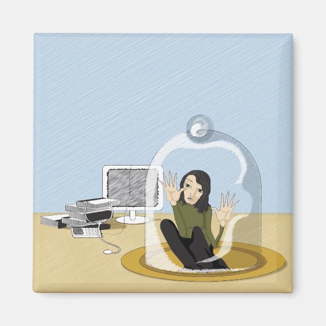 Zugangsverweigerung Magnet (Vorne)