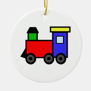 ZUGAPPLIQUE KERAMIKORNAMENT