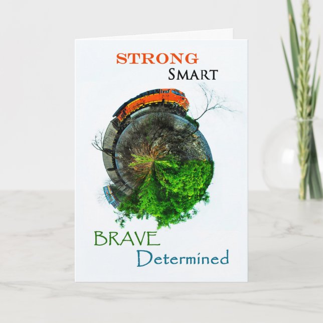 Zugausweiskarte Karte (Vorderseite)