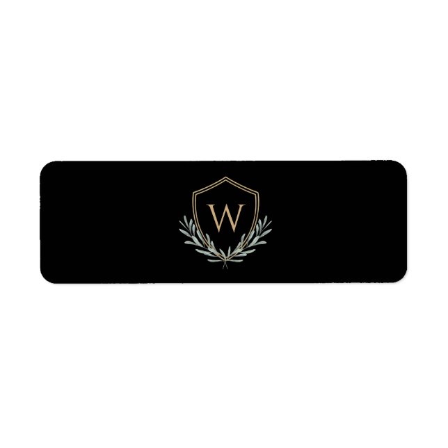 Zugband mit Monogrammwappen (Vorne)
