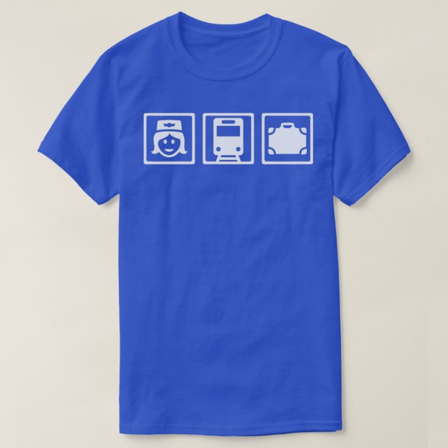 Zugbegleiter 1 T-Shirt (Design vorne)