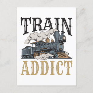 Zugbegleiter Modellbahnbahn Hobbyist Postkarte