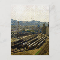 Züge aus der 9. Etage, Ausblick auf Kansas Stadt