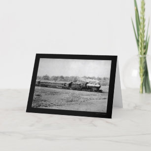 Züge Chicago und Northwest Eisenbahn 1899 Karte