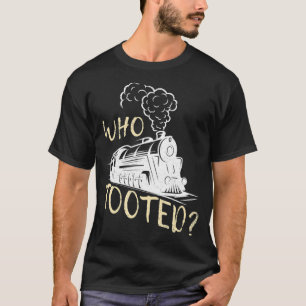Züge Eisenbahn Ausstattung I Witziger Leiter T-Shirt