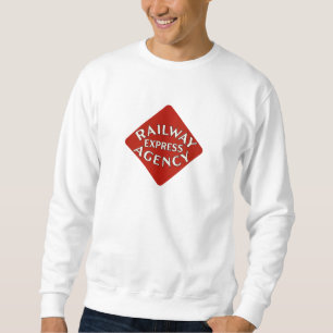 Züge können Ihre Taschen per Eisenbahn-Express vor Sweatshirt