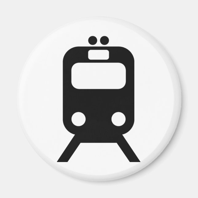 Züge lieben Produkte! Magnet (Vorne)