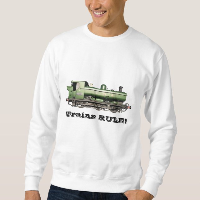 Züge RULE! Sweatshirt (Vorderseite)
