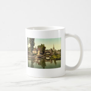 Züge setzen, Norwich, England seltenes Photochrom Tasse