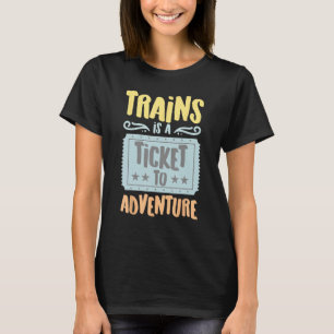 Züge sind ein Ticket für das Abenteuer Vintage Hob T-Shirt
