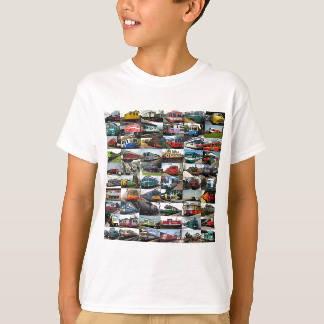 Züge T-Shirt (Vorderseite)