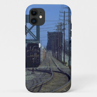 Züge und Bahnen - Biegungen und Brücke iPhone 11 Hülle