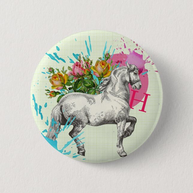 "Zügel es"-Button-Abzeichen Button (Vorderseite)