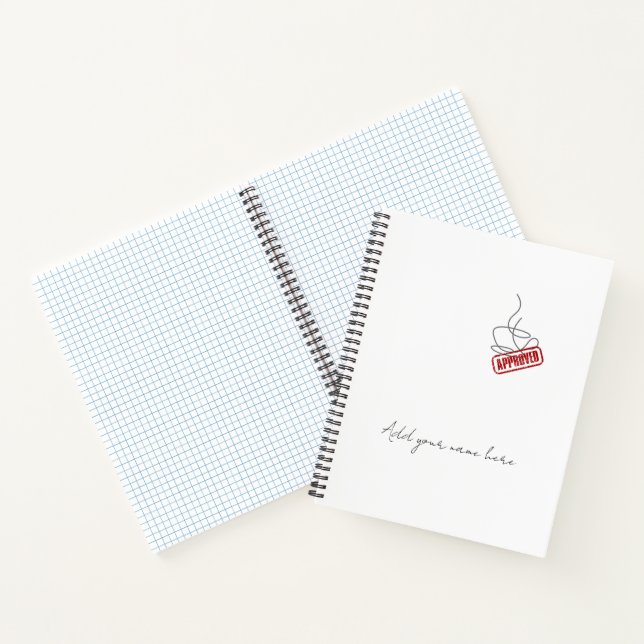 Zugelasenes-Minimalistisches Notizbuch (Innenseite)