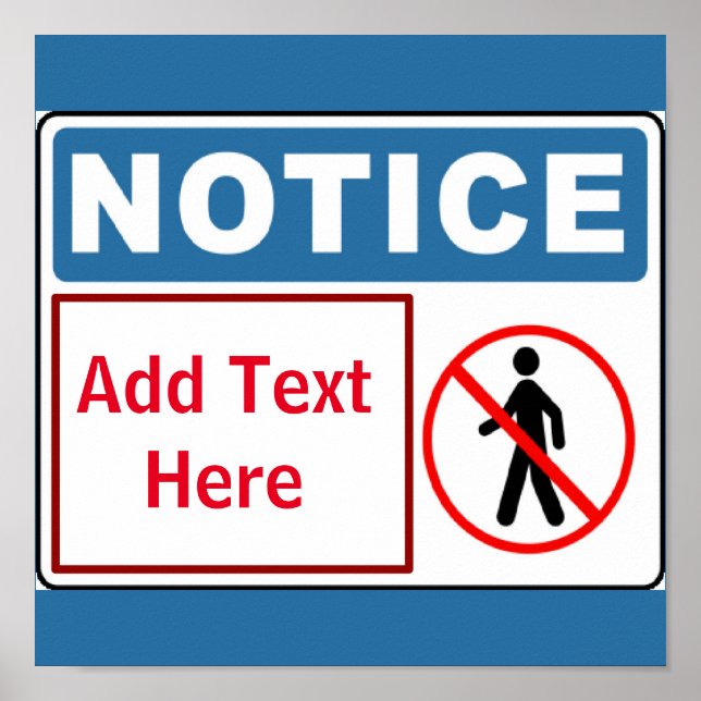 Zugelassene Person, Text hinzufügen, Signieren Poster (Vorne)