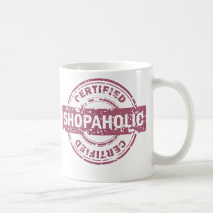 Zugelassene Shopaholic Tasse