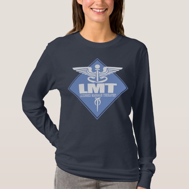 Zugelassener Massagetherapeut T-Shirt (Vorderseite)