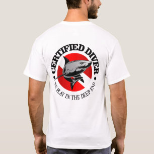 Zugelassener Taucher (Haifisch) T-Shirt