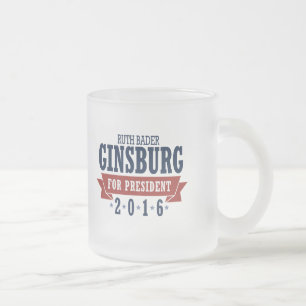 Zugelassenes Band Ruth Bader Ginsburg 2016 Mattglastasse