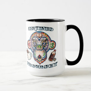 ZUGELASSENES PENMONKEY -- Kaffee-Tasse Tasse