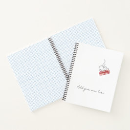 Zugelasst – Minimalistisches Notizbuch