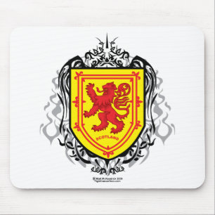 Zügelloser Löwe Stammes- Mousepad