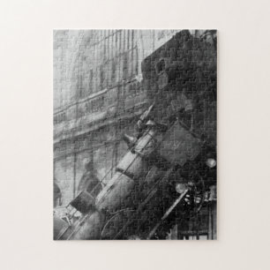 Zugentgleisung im Bahnhof Montparnasse - 1895 Puzzle