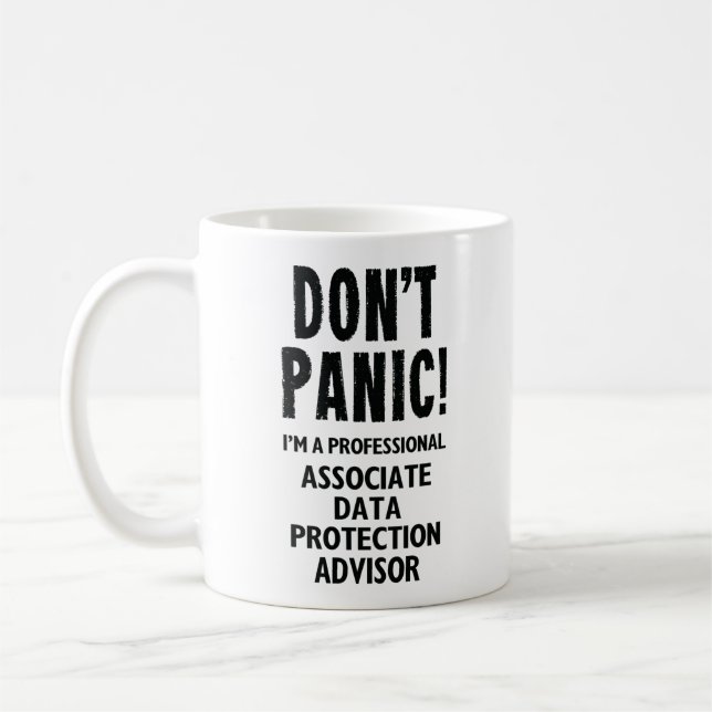 Zugeordneter Datenschutzberater Kaffeetasse (Links)