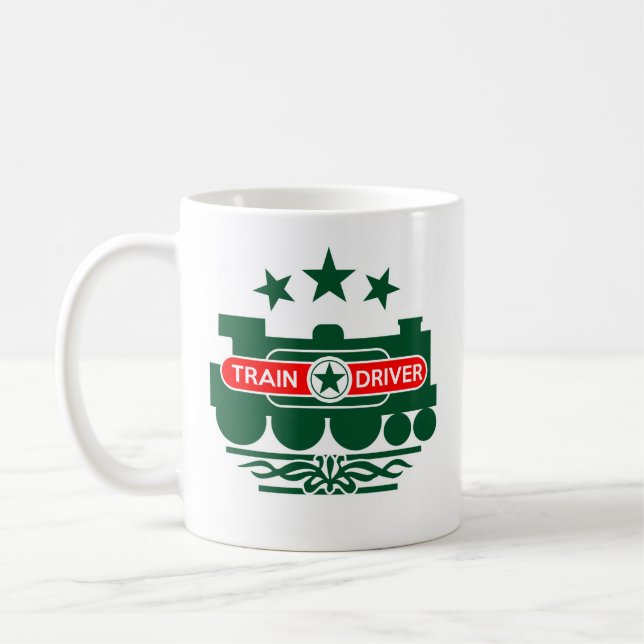 Zugfahrer Kaffeetasse (Links)
