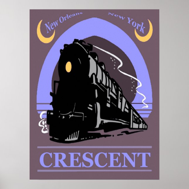 Zugfahrt Crescent Poster (Vorne)