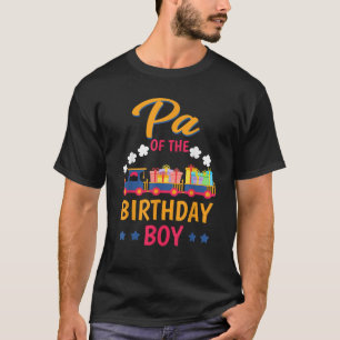 Zugfahrt Party Eisenbahnstrecke Pa vom Geburtstag T-Shirt