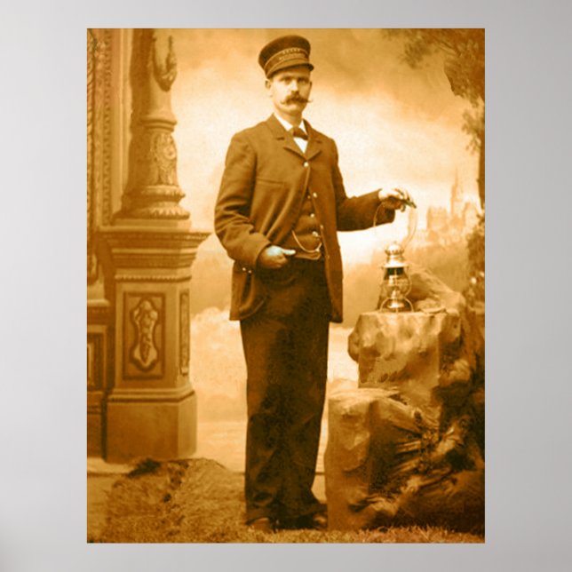 Zugführerplakat Poster (Vorne)