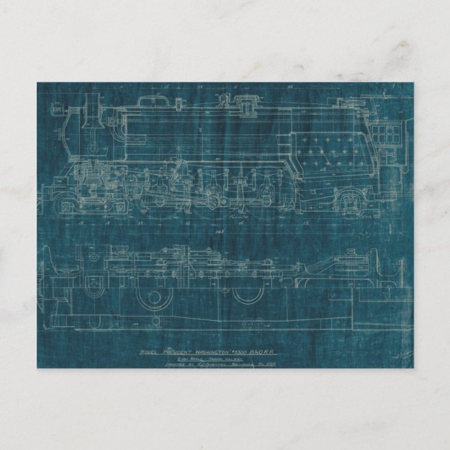 Zugkonzept I Postkarte (Vorderseite)