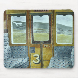 Zuglandschaft (von Eric Ravilious) Mousepad