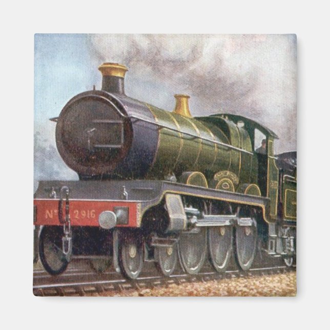 ZugMagnet - GWR Nr. 2916 Magnet (Vorne)