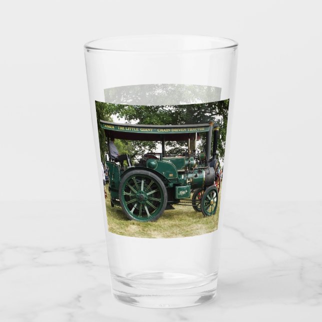 ZUGMASCHINE GLAS (Vorderseite)