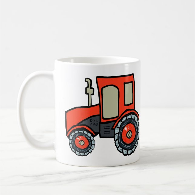 Zugmaschine Kaffeetasse (Links)