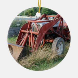 Zugmaschine Keramikornament