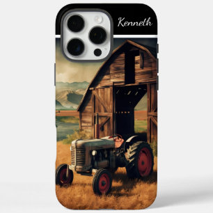 Zugmaschine mit Stall iPhone 16 Pro Max Hülle