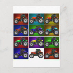 Zugmaschine Postkarte