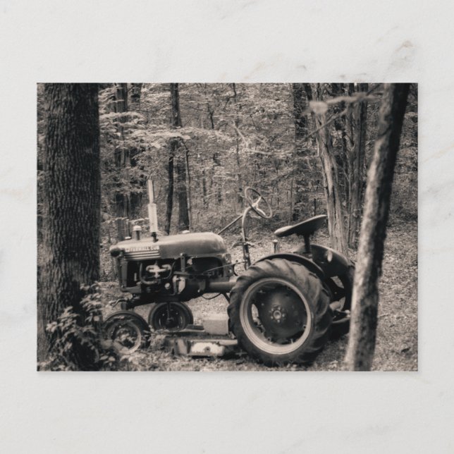 Zugmaschine Postkarte (Vorderseite)
