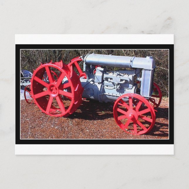 Zugmaschine Postkarte (Vorderseite)