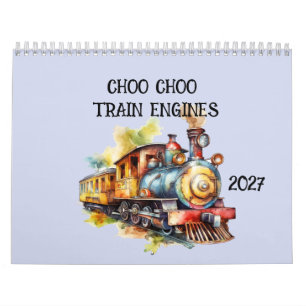 Zugmaschinen Kinder Choo Choo Kalender