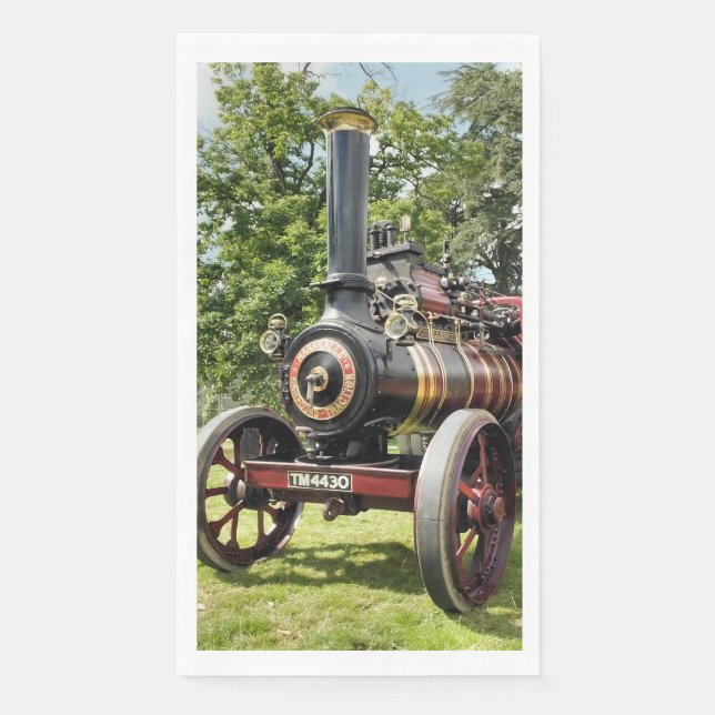 ZUGMASCHINEN SERVIETTE (Vorderseite)