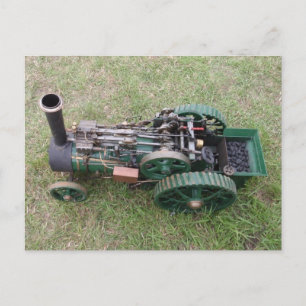 Zugmaschinenmodell Postkarte